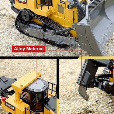 Tractor De Orugas Control Remoto Huina Escala 1:14 - KATZER